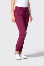 Medizinische Damen Hose Comfort, Jogger, weinrot. CT2057