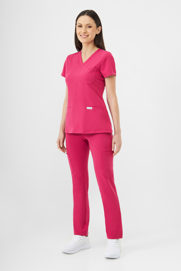 Medizinisches Set Uniformix RayOn, Bluse 3000 + Hose 3030, Virtual Pink