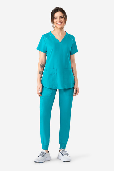 Medizinisches Set Med Couture Performance Touch - Sweatshirt 7459 + Hose 7710 , Teal
