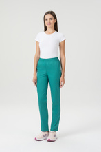 Medizinische Damen Hose, FLEXZONE FZ2049, grün.