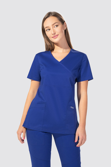 Medizinischer Damen Schlupfkasack, FLEX ZONE FZ2053, königsblau.