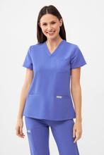 Medizinischer Damen Kasack Uniformix, 3000-Ceil Blue