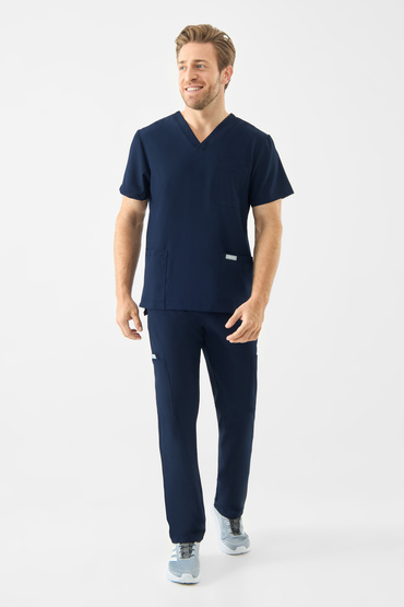 Medizinisches Set Uniformix Super Flex, Oberteil 4050 + Hose 4080, Navy