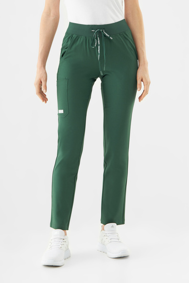 Medizinische Damenhose Uniformix Super Flex, 4030 Hunter Green