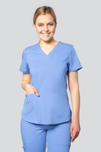 Medizinischer Damen Kasack Med Couture Performance Touch, 7459-CEIL