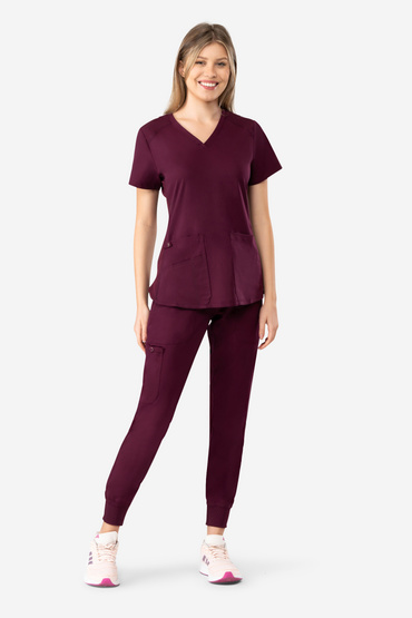 Medizinisches Set Med Couture Performance Touch - Sweatshirt 7459 + Hose 7710 , Wine