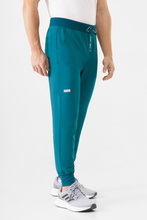 Medizinische Herren Hose Uniformix Super Flex, 4070-Caribbean Blue