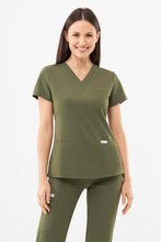 Medizinischer Damen Kasack Uniformix, 3000-Tea Leaf