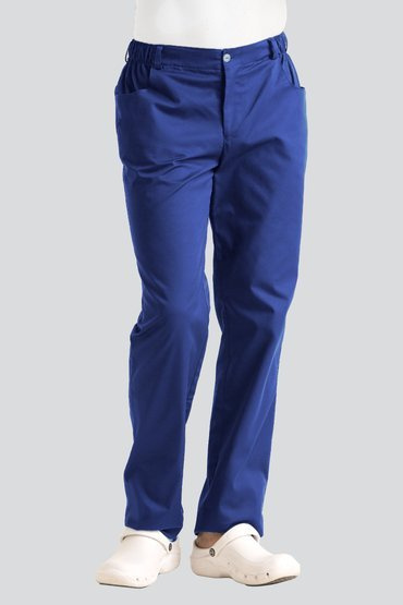 Medizinische Herren Hose Uniformix, mittelblau. UN1331