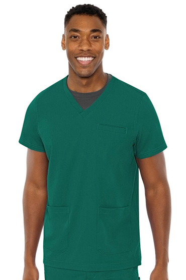 Medizinischer Herren Kasack Med Couture Rothwear, 7477-HNTR