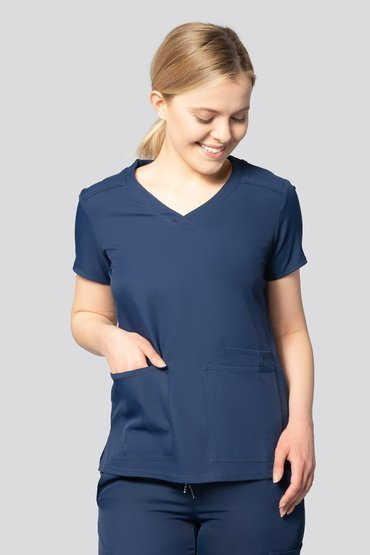 Medizinischer Damen Schlupfkasack Med Couture INSIGHT, 2411 NAVY