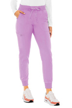 Medizinische Damen Hose Med Couture Performance Touch, 7710-LILA